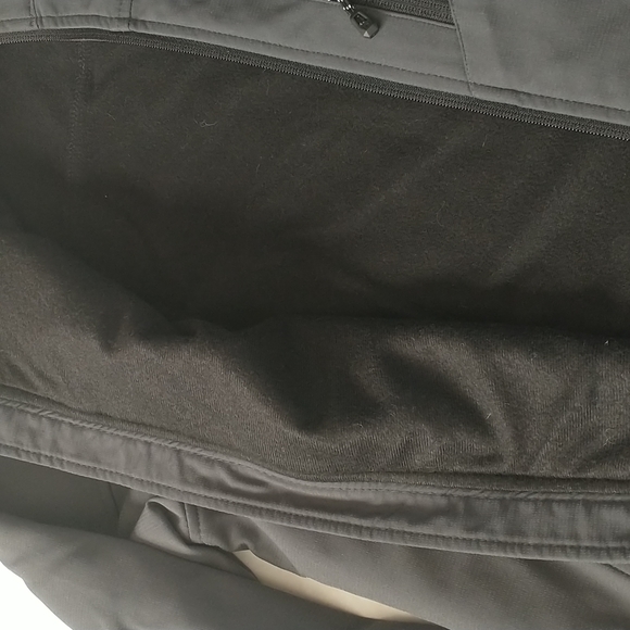 Swiss Tech zip front jacket, very soft interior lining! Dark grey, men's small - Picture 5 of 10